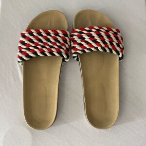 Stylish Women's Slide Sandals with Braided Strap